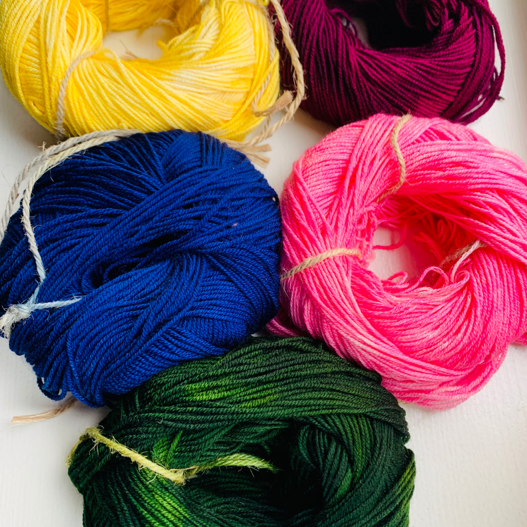 guide til håndfarvning af garn